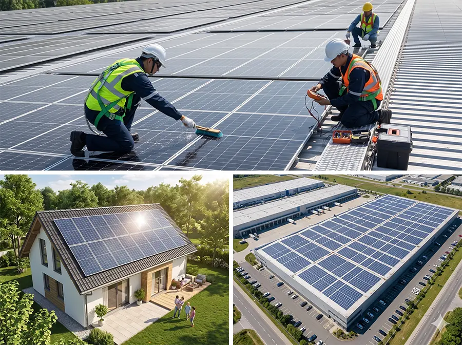 Prompt Solar Engineers at Work